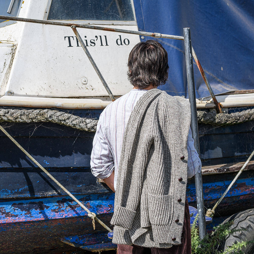Shawl Collar Cardigan - NEW