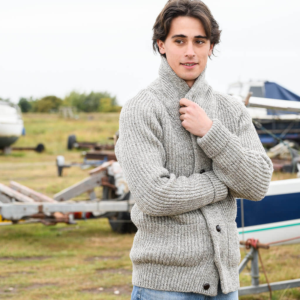 Shawl Collar Cardigan - NEW