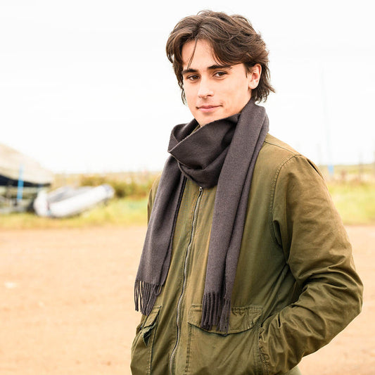 Cashmere woven scarf