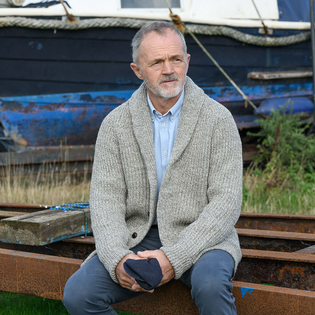 Shawl Collar Cardigan