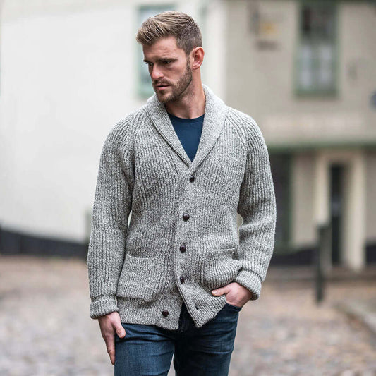 Shawl Collar Cardigan - NEW