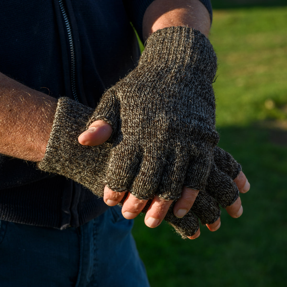 Fingerless Mitts