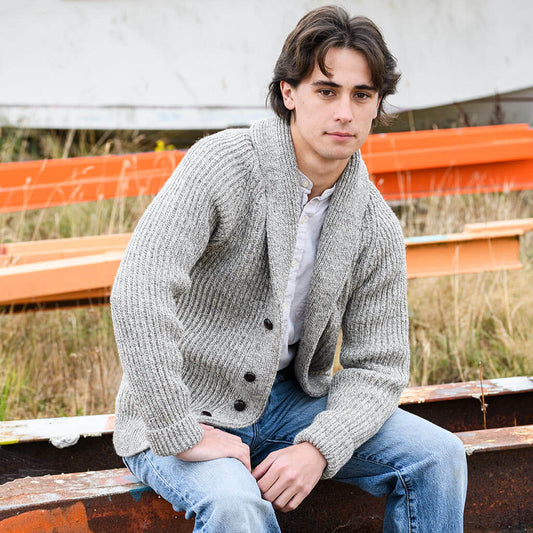 Shawl Collar Cardigan - NEW