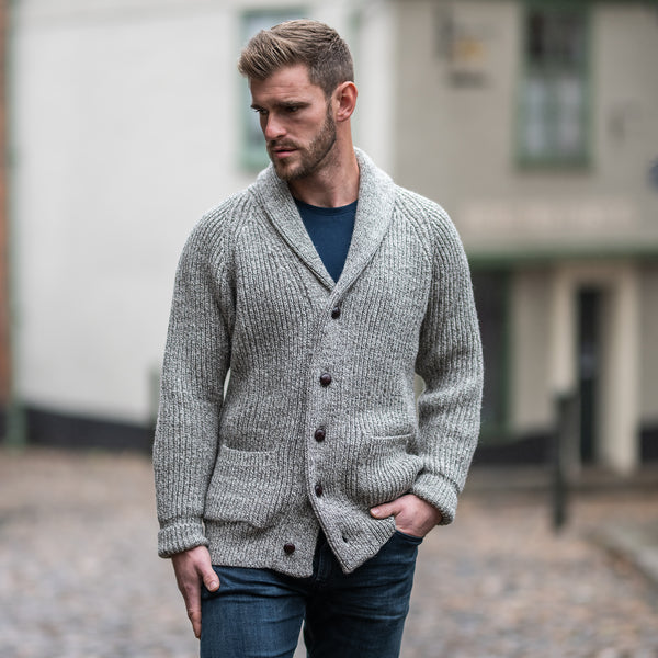 Black Sheep pure wool shawl collar cardigan – Black Sheep Knitwear